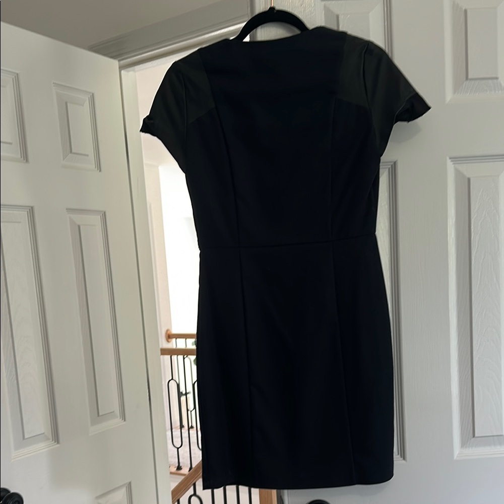 Zara Black Sheath Mini Dress Cocktail